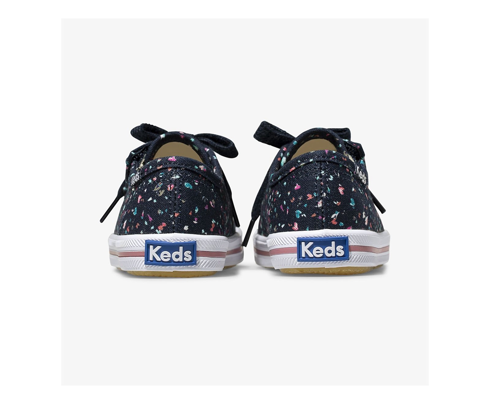 Kids Keds Sneakers - Kickstart Jr. - Navy - 2493-ZWAGU